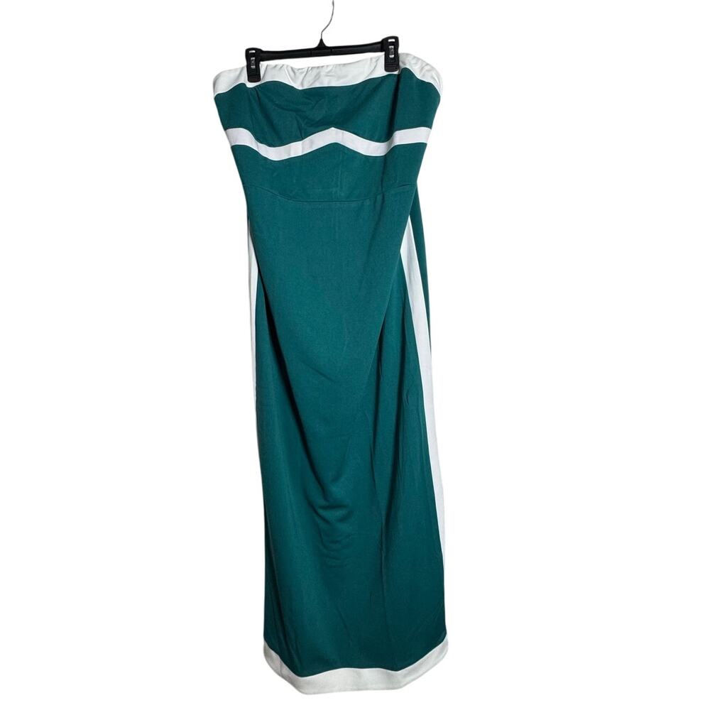 PRETTY GARDEN NWT $40 Strapless Bodycon Dress Tube Maxi Dress Size XXL - Picture 5 of 10